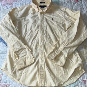 Womens Ralph Lauren classic fit long sleeve button down